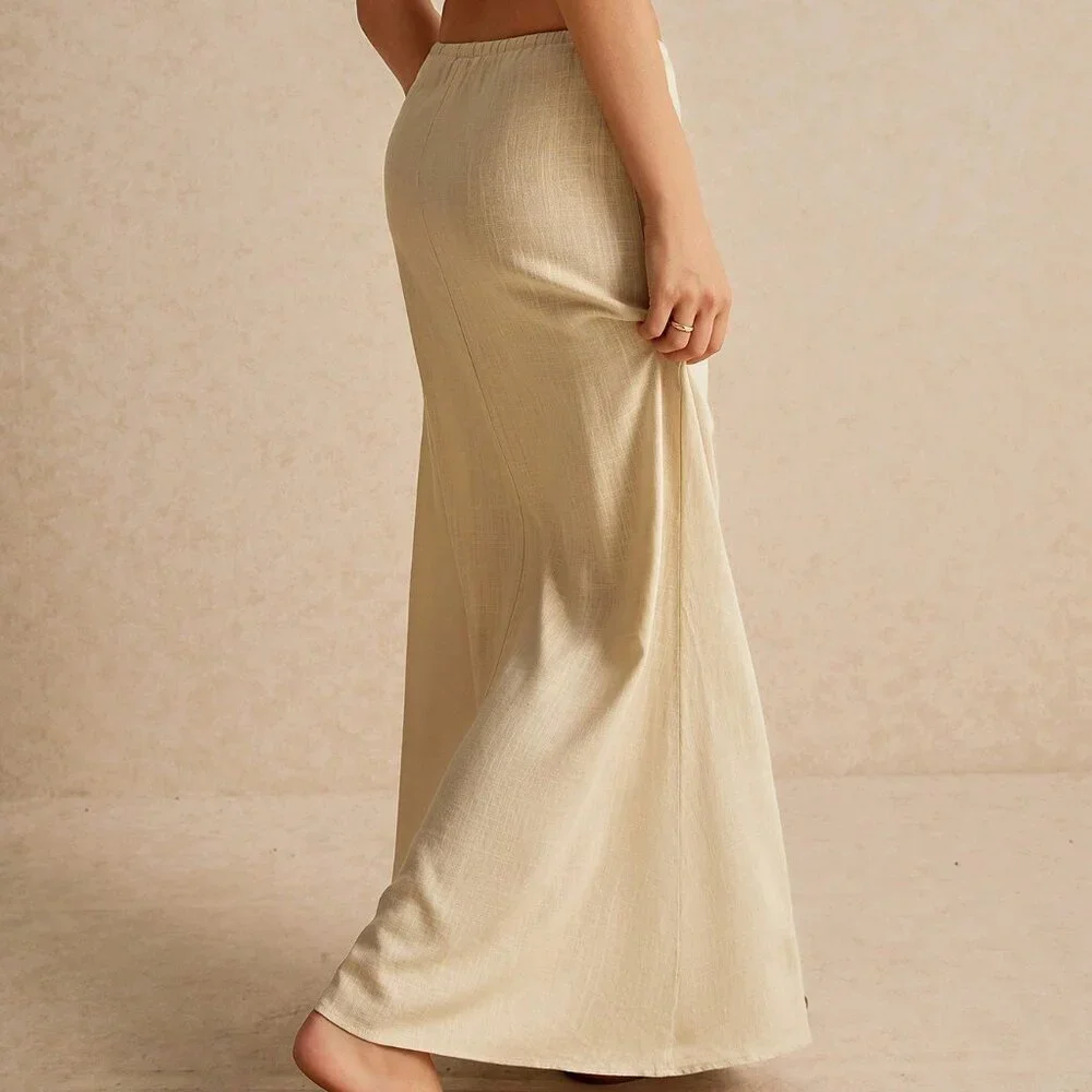 Apricot Casual Women's Skirt - Picture 5 of 5
